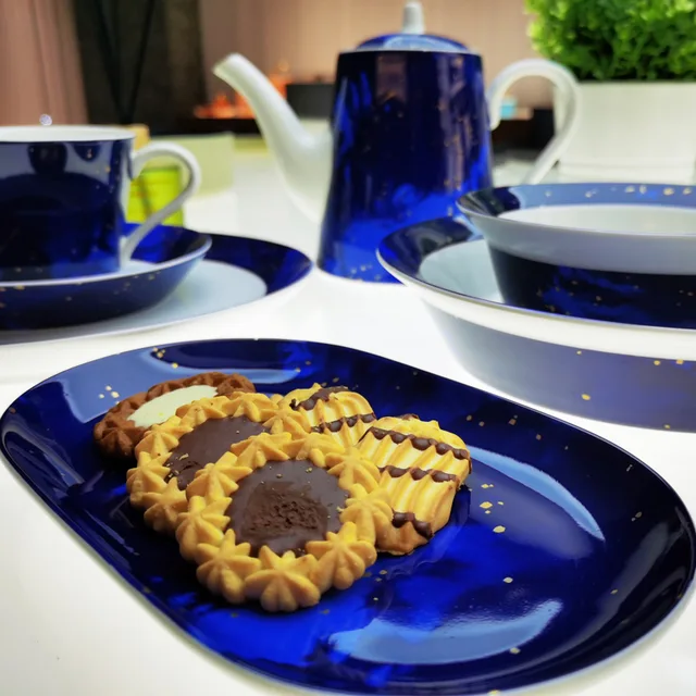 Starry ceramic tableware set