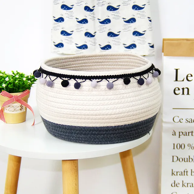 Cotton Rope storage basket