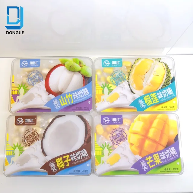 *Fruit flavor milk candy (coconut flavor,durian flavor, mango flavor,mangosteen flavor )