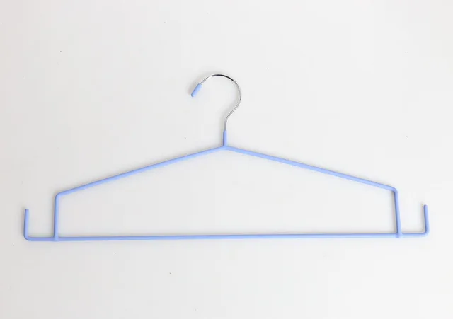 Cheap PVC Coated Non Slip Metal Hangers Skirts Hanger