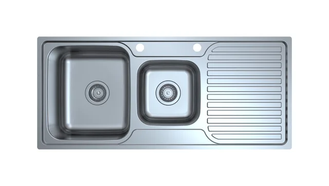 Stainless Steel Drop-in 1.5 Bowl Sink With Drainboard, R60