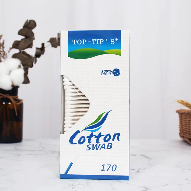 #1 A Paper cotton buds in card box