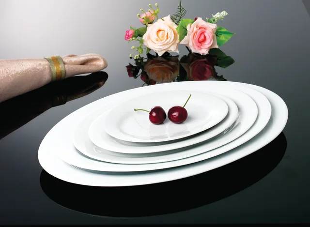 Round Oval Plate