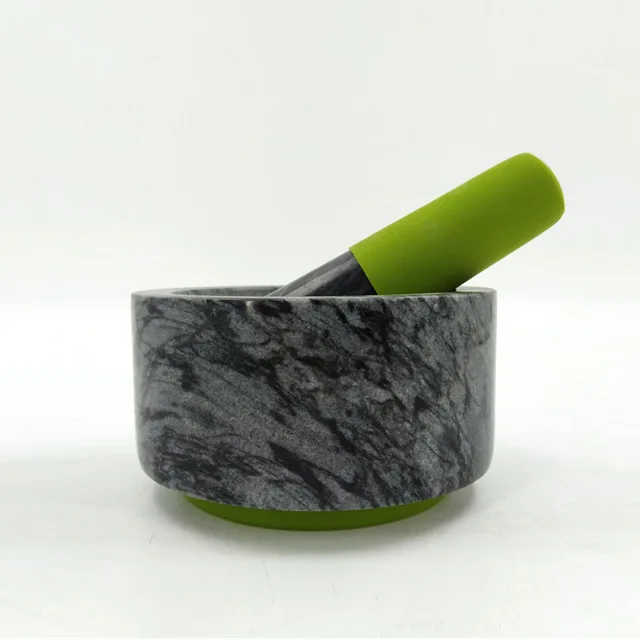 Mortar and pestle with Silicone Case