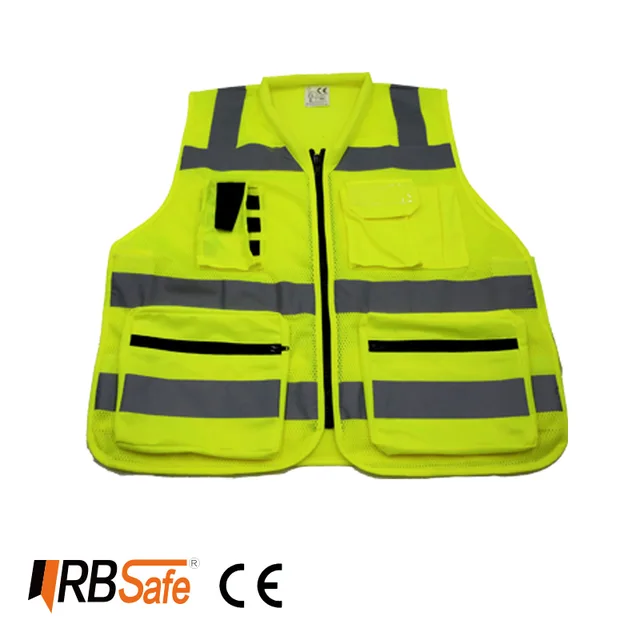 Safety vest with pocket