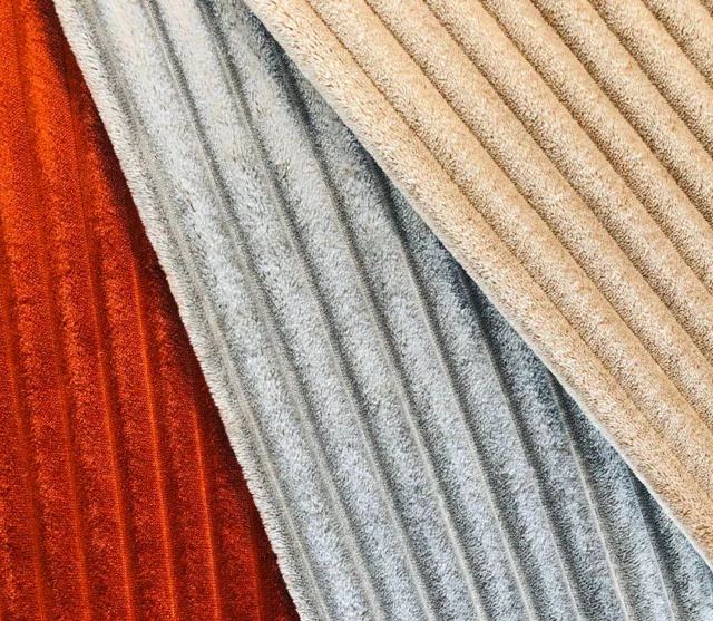 Jacquard stripe flannel