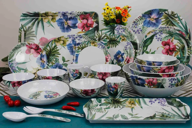 Melamine dinner set