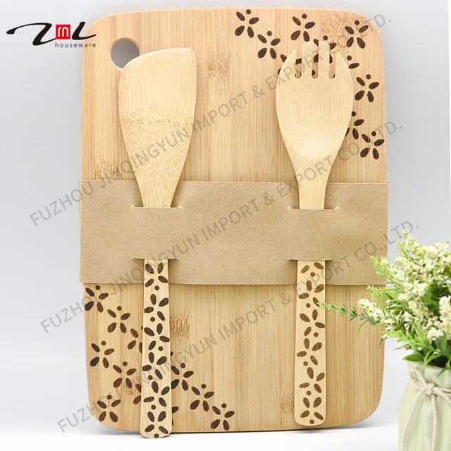 Bamboo Cutting Board Set