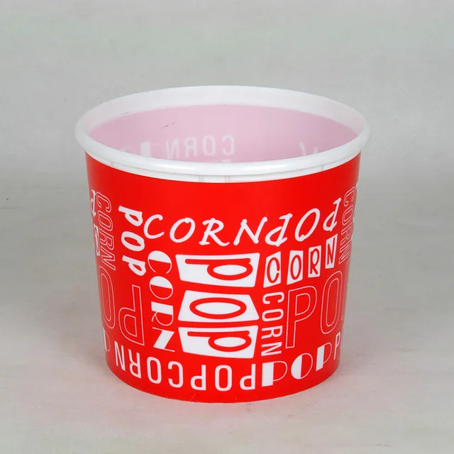 Plastic popcorn bowl