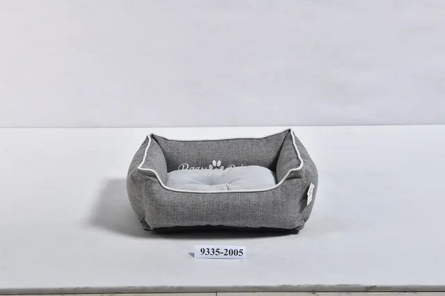 Square pet bed