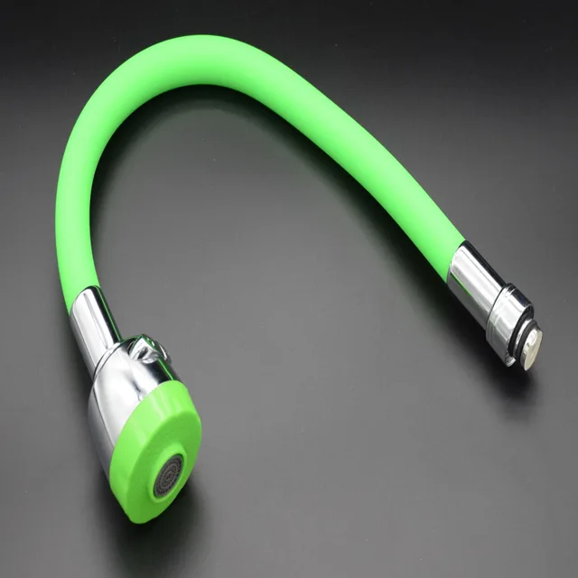 Silicone kitchen faucet spout