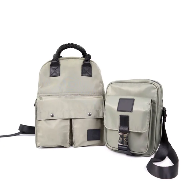 Double handles backpack