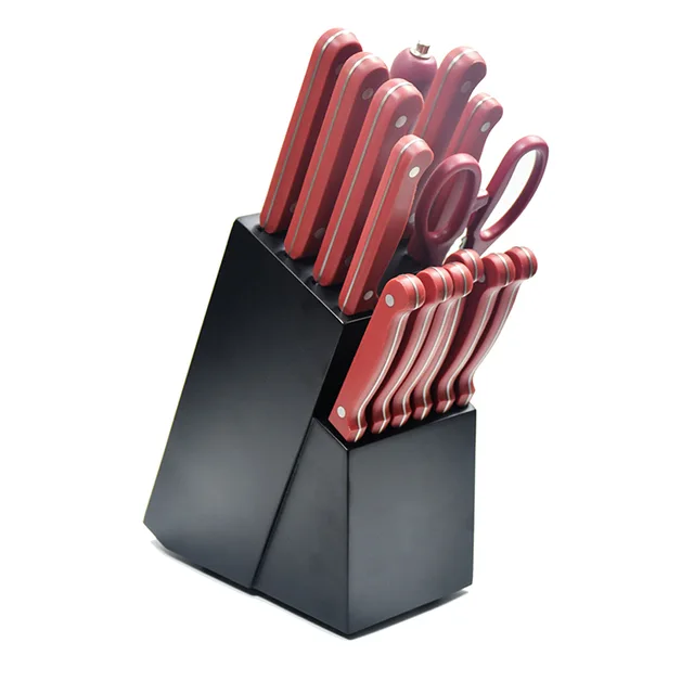 Stainless steel kitchen knife set