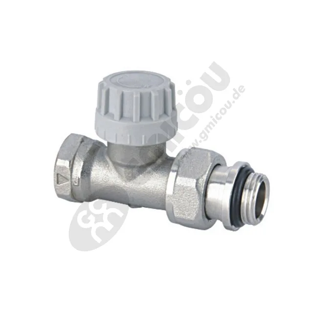 Straight automatic thermostatic valve with female thread