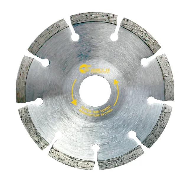 Diamond papiliform segmented saw blade
