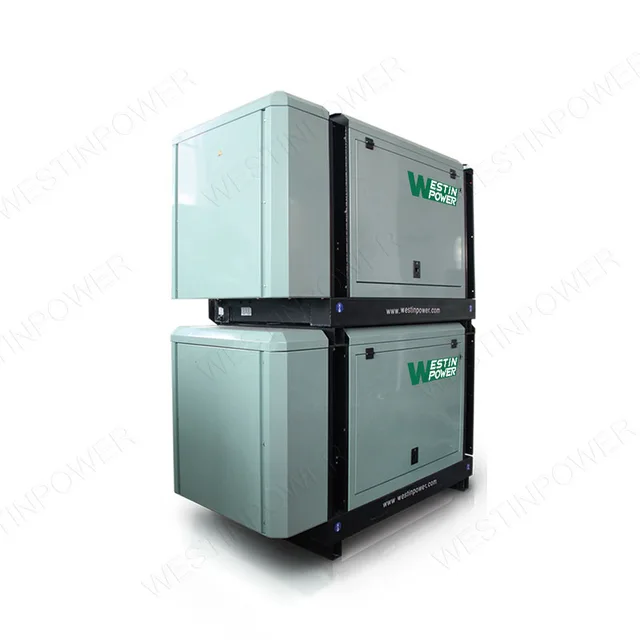 Double deck loading diesel generator set