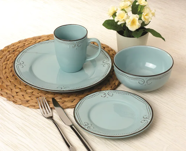 Stoneware Dinas Glaze Dinner Set