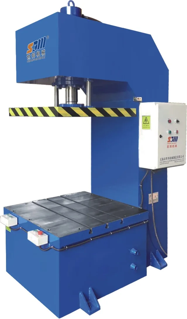 Single column hydraulic press machine