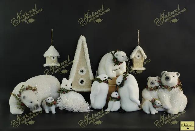 Christmas Flocking Decoration