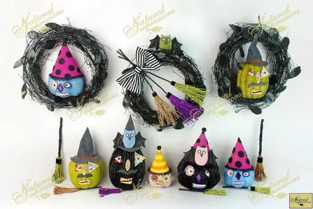 Halloween Pumpkin Broom 2