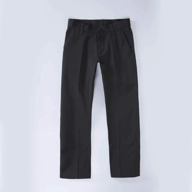 Boys’ school uniform pleatless pants