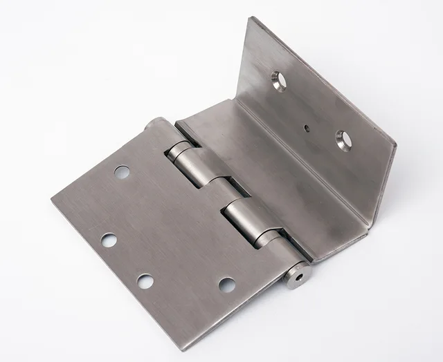 Glass door hinge
