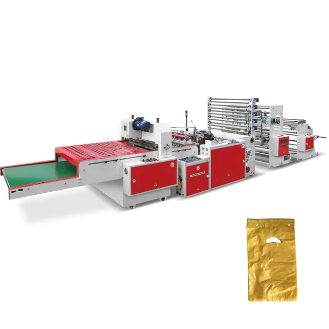 High speed calendar bag making machine