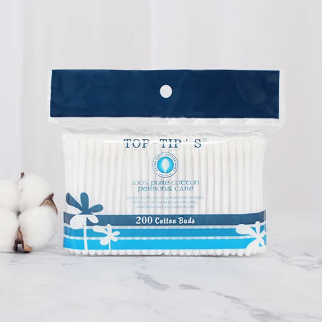 #1 A Paper cotton buds in printed SOB bag