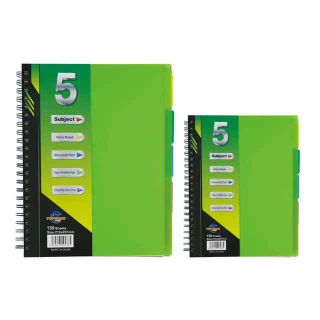Pp Index Spiral Notebook