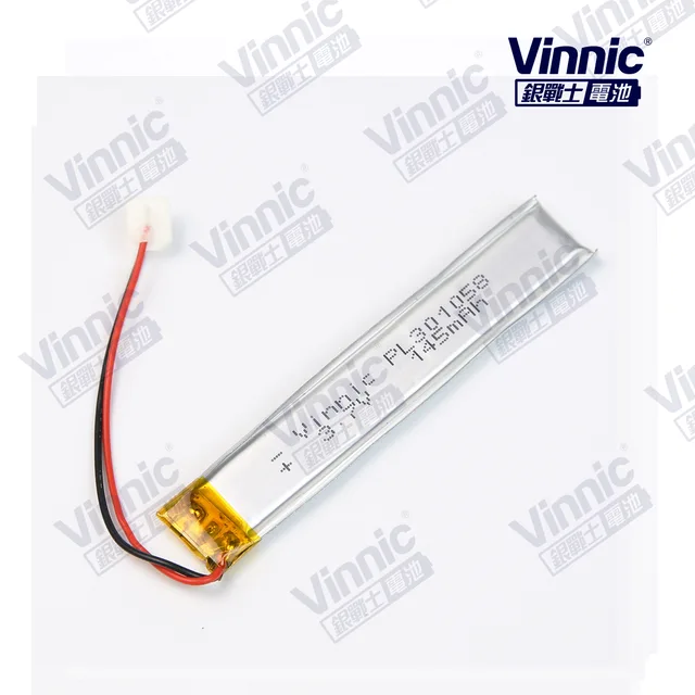 Polymer Lithium-ion Rechargeable Battery PL301058