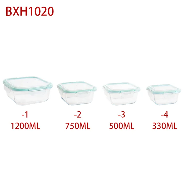 Crisper，Fresh keeping bowl，Glass storage bowl