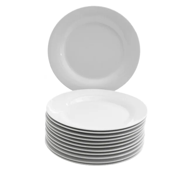 White porcelain plate