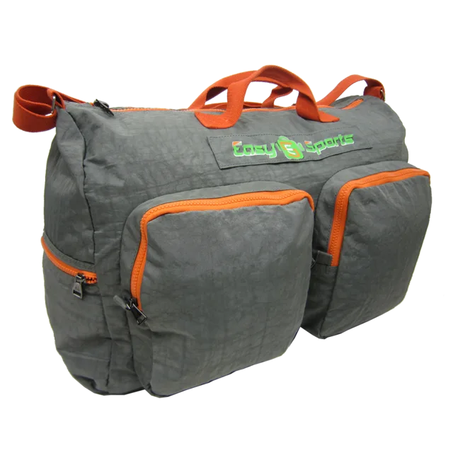 Light weight kipling nylon gym duffle bag with vislon zip