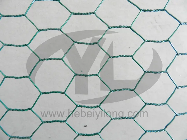 PVC Coated Hexagonal Wire Netting