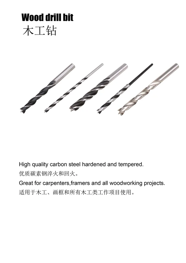 Wood drill bit