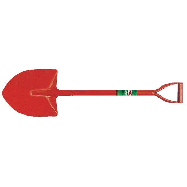 Metal handle shovel