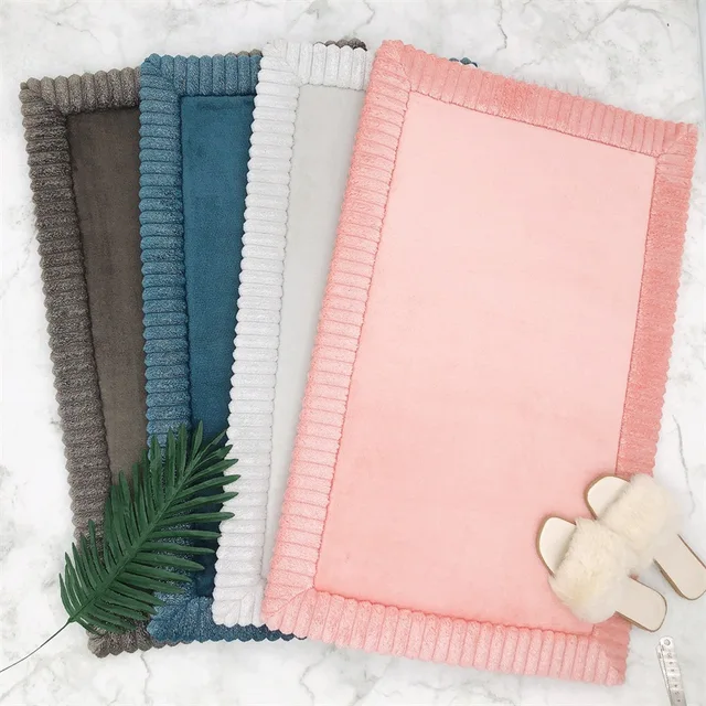 Modern Design Memory Foam Anti-Slip Bathroom Bath Mat