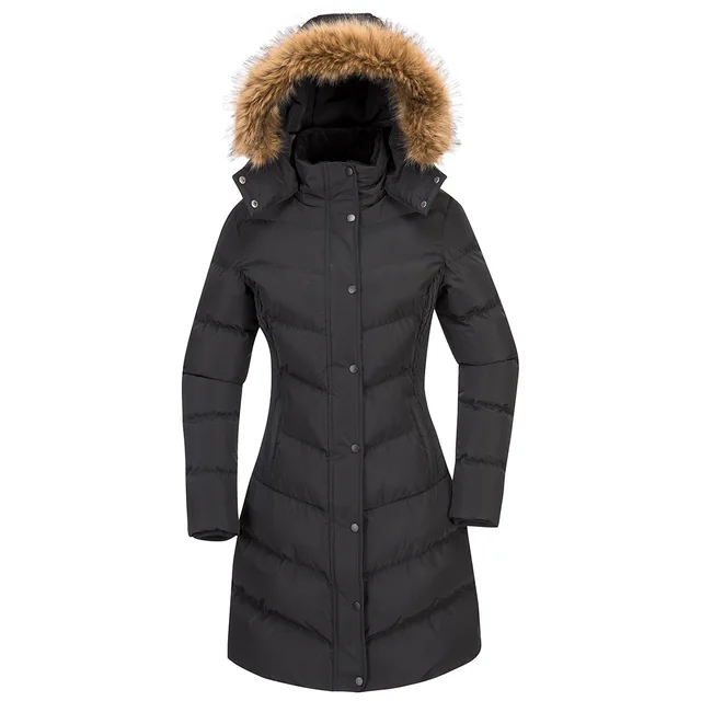Ladies padded Jacket winter long Parka outdoor jacket