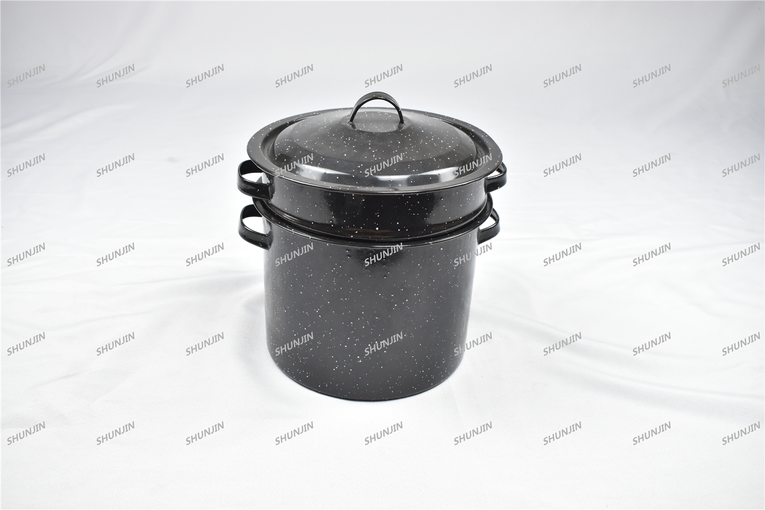 Enamel funnel pot