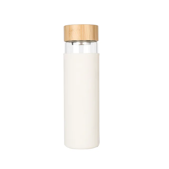 Glass water bottle