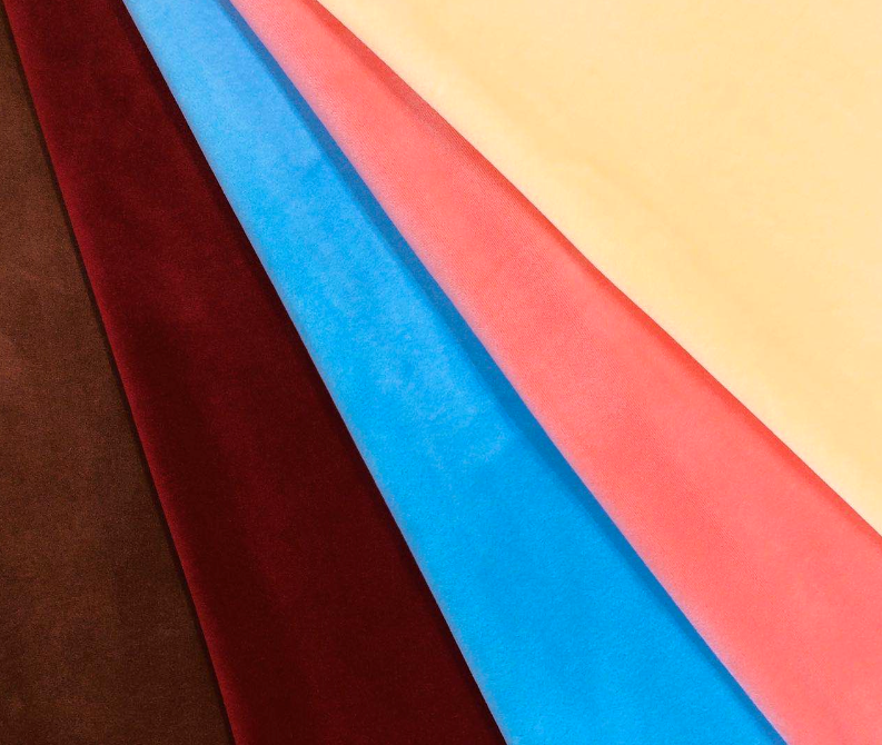 Spandex velour