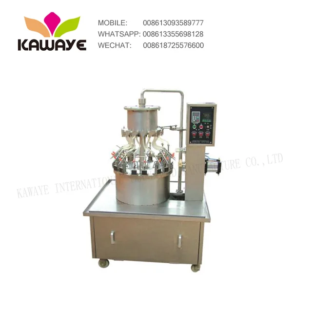 Expansion bag filling machine