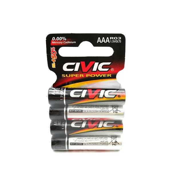 Dry Battery / Zinc Carbon Battery Aaa R03 1.5v