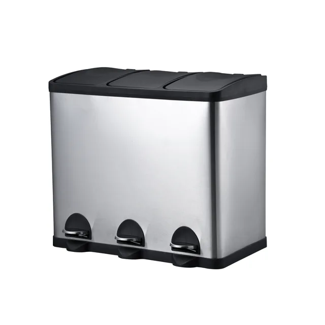 60L Recycle bin with PP lid
