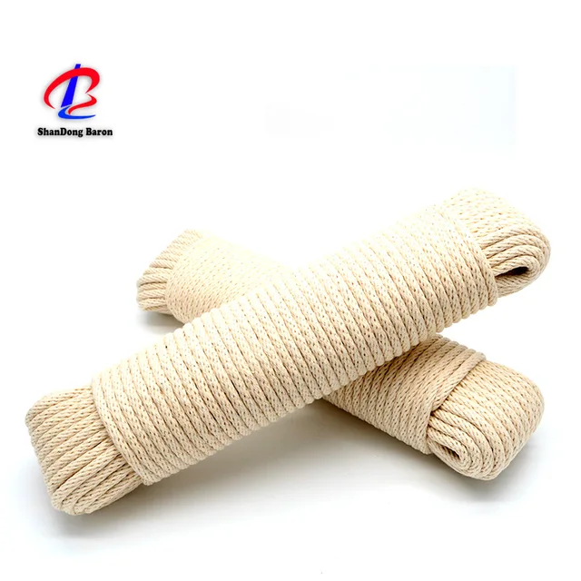 Cotton solid rope
