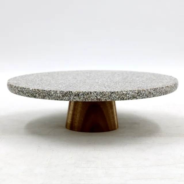 Stone cake stand
