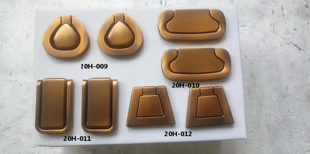 Zinc cabinet handle