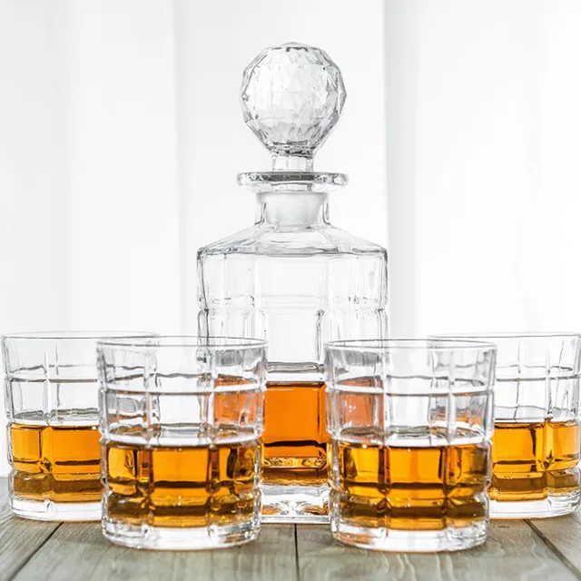 Whiskey decanter set