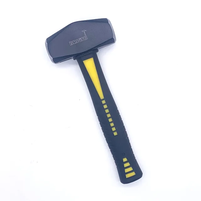Club hammer with fiberglass handle