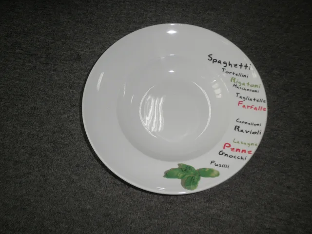 Pasta plate